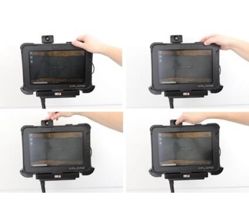 Brodit houder Zebra Xplore L10/XPAD-met slot/XDIM module