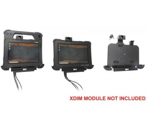 Brodit houder Zebra Xplore L10/XPAD-met slot/XDIM module