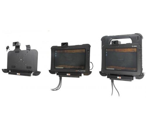 Brodit houder Zebra Xplore L10/XPAD-met slot/XDIM module