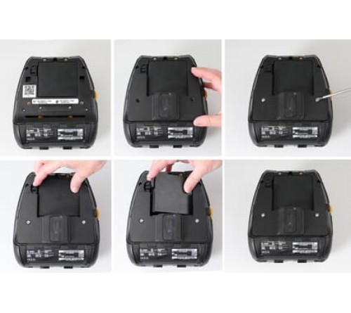Brodit bevestigingsplaat Zebra ZQ630 met batterij