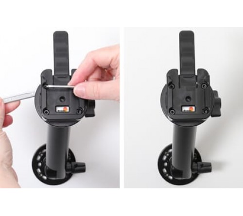 Brodit bevestigingsplaat Zebra ZQ630 met batterij