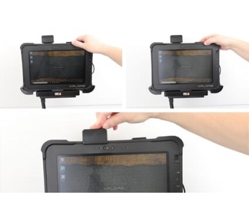 Brodit h/l Zebra L10 X SLATE veerweerstand-fixed inst.