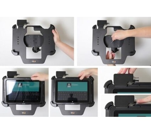 Brodit houder Zebra ET5X 10.1 rugged frame/battery swap slot