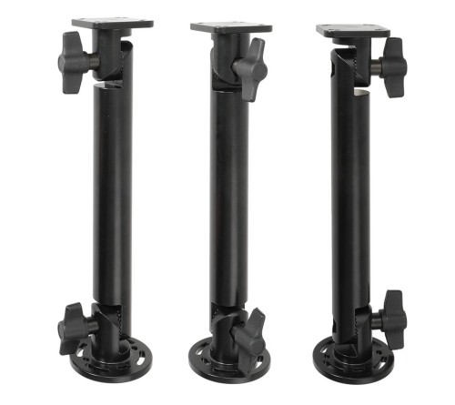 Pedestal mount 10", square+round mounting base -small teeth