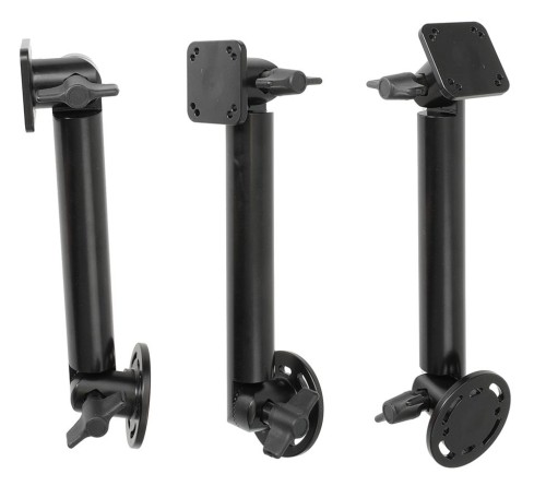 Pedestal mount 10", square+round mounting base -small teeth