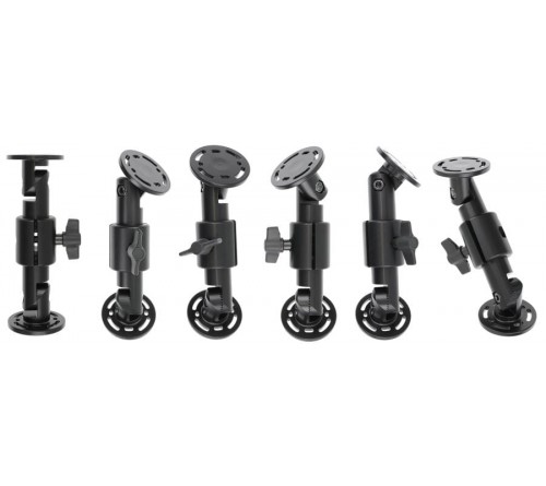 Pedestal Mount 7 5" rotatable L:188mm ø64mm Black