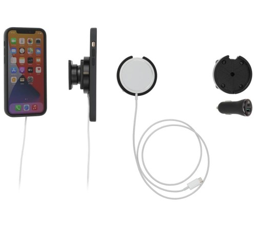 Brodit houder Apple MagSafe Charger swivel/sig. iPhone 12-17