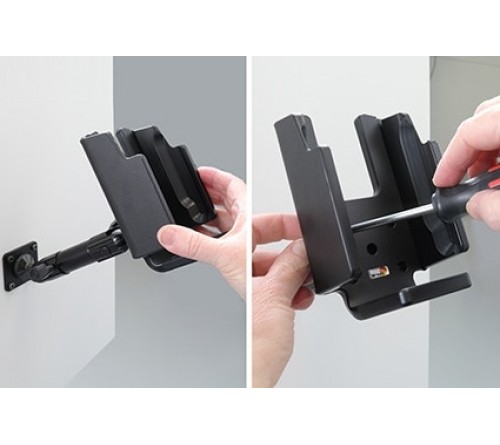 Brodit houder Zebra TC51/TC56 met pistol grip-face up