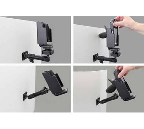 Brodit houder Zebra TC51/TC56 met pistol grip-face up