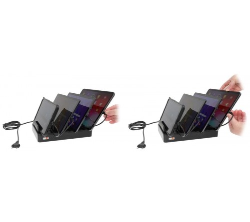 Brodit 4-way desktop charging dock- usbC