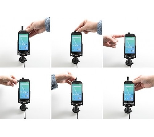 Brodit houder/lader Pan.FZ-T1 pogo pins/lock sig.plug - 3A