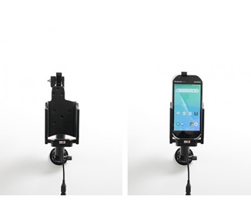 Brodit houder/lader Pan.FZ-T1 pogo pins/lock sig.plug - 3A