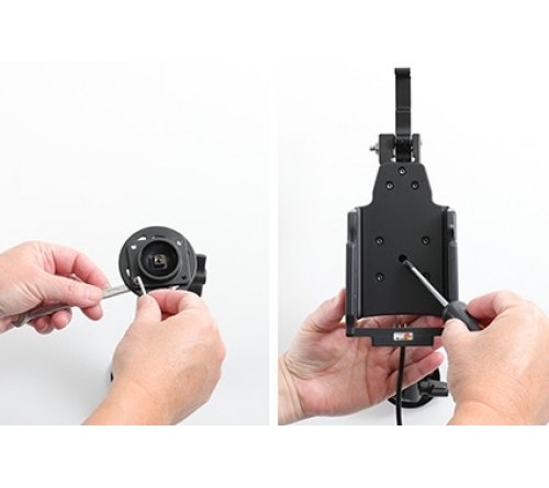 Brodit houder/lader Zebra TC7x sig.plug - 3A handstrap-lock