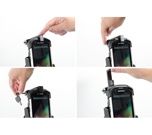 Brodit locking block with 2 keys (for use 216236/216247)