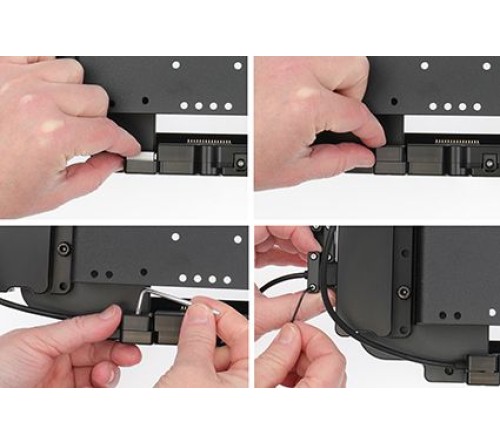 Brodit Hub Mount for MUC- 3xUSB-A ports + 1xEthernet port