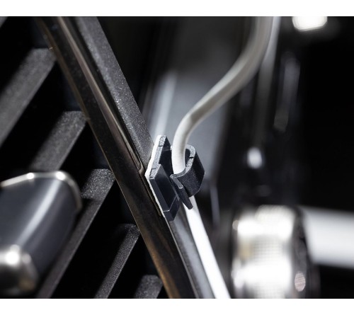 Brodit adhesive cable clips (4-pack) max.3.5mm thickness