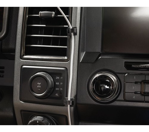 Brodit adhesive cable clips (8-pack) max.3.5mm thickness