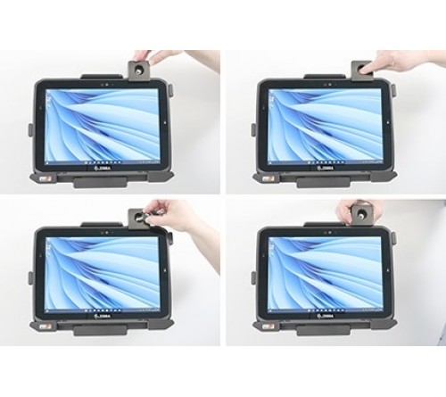 Brodit MUC keylock for Zebra ET8X not rugged Snapback Boot