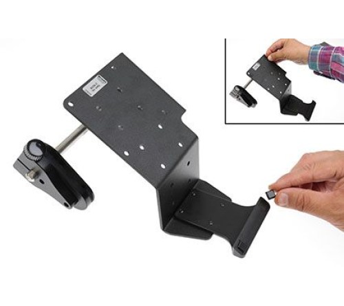 Brodit printers mount with label roll function-AMPS holes