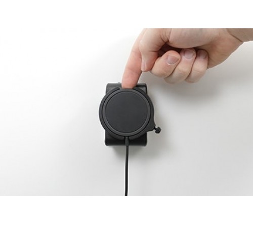 Brodit houder/swivel met MagSafe Charger-zwart iPhone 12-17