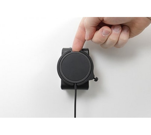 Brodit houder met MagSafe Charger-zwart/sig. iPhone 12-17