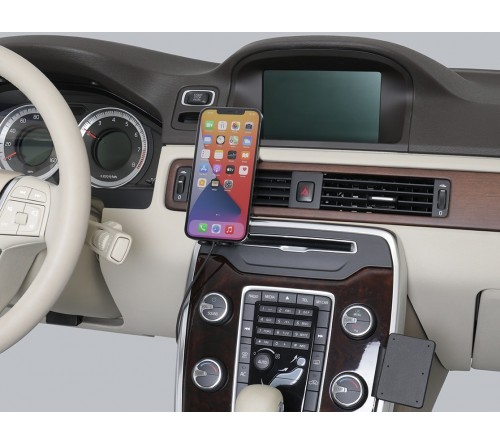 Brodit houder/support met MagSafe Charger-zwart iPhone 12-17