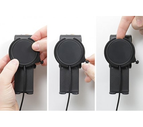 Brodit houder + Apple MagSafe Charger-zwart/sig iPhone 12-14