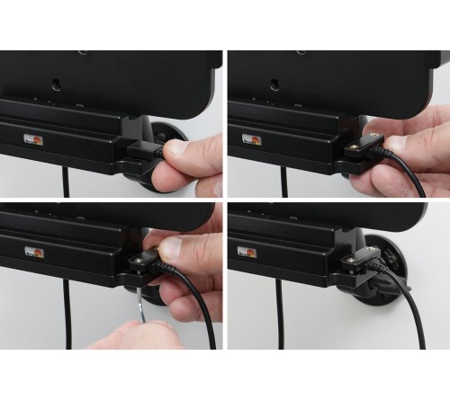 Brodit active holder MUC Zebra ET40/45 8" VESA 75/ usb host