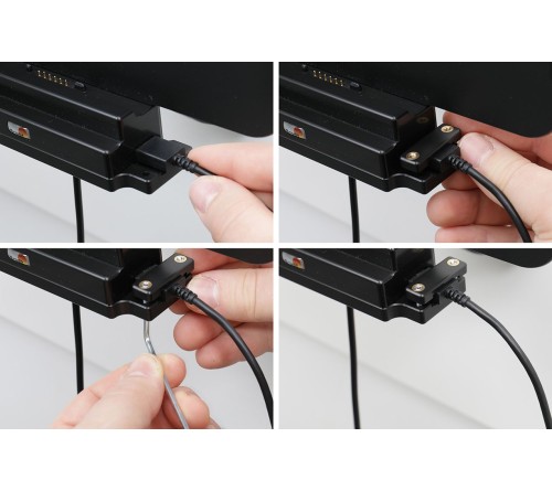 Brodit active holder MUC Zebra ET40/45 10" VESA 75/ usb host