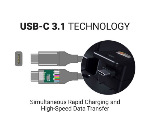 Brodit ModTek Dock Android & Windows devices with USB hub