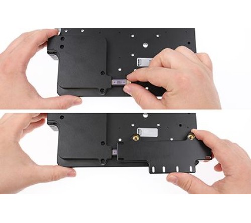 Brodit 3-Port Expansion Hub 3x usbA 1x usbC pass-through