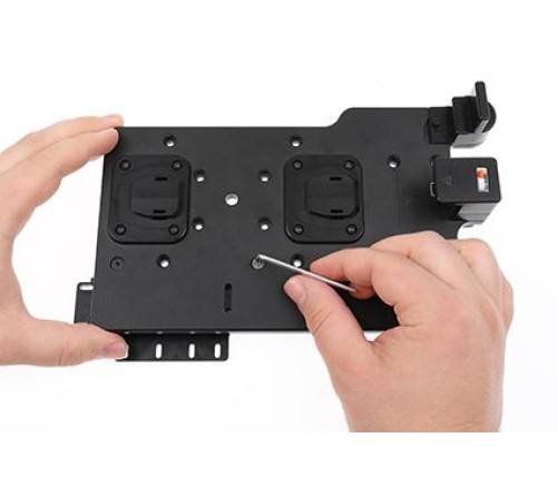 Brodit 3-Port Expansion Hub 3x usbA 1x usbC pass-through