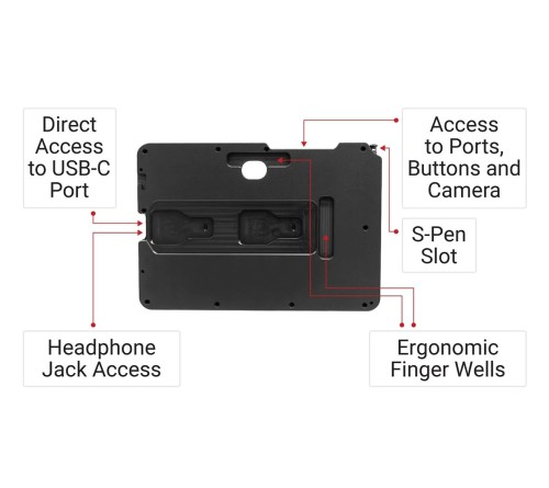 Brodit ModTek Hard Case Samsung Tab Active 4 Pro/ 5 Pro