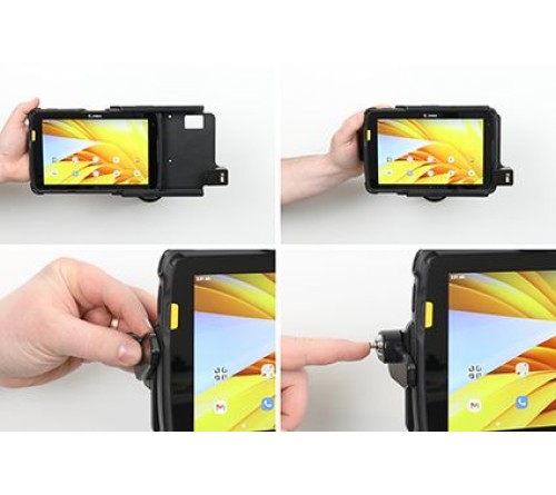 Brodit houder Zebra ET40/45 8 inch with keylock/ usbC 3.1