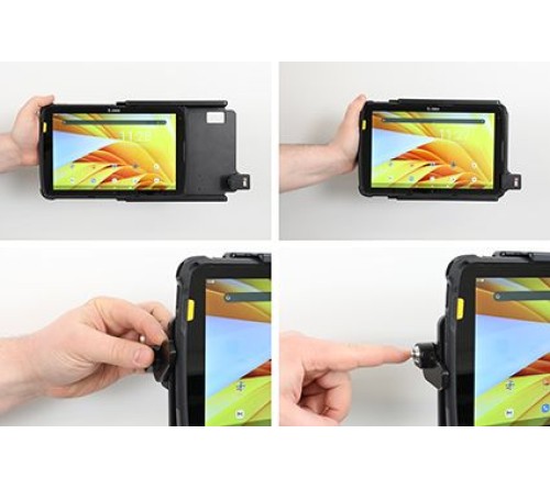 Brodit houder Zebra ET40/45 10 inch with keylock/ usbC 3.1