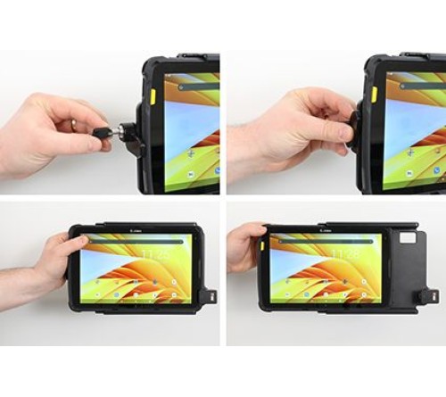 Brodit houder Zebra ET40/45 10 inch with keylock/ usbC 3.1