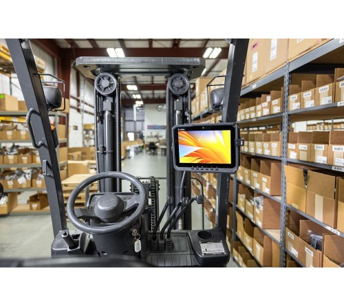 Brodit houder Zebra ET60/65 with spring stud/ usbC 3.1