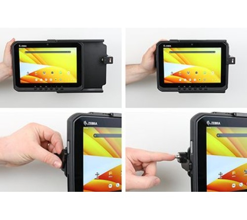 Brodit houder Zebra ET60/65 with keylock/ usbC 3.1