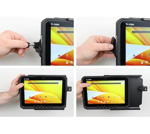 Brodit houder Zebra ET60/65 with keylock/ usbC 3.1