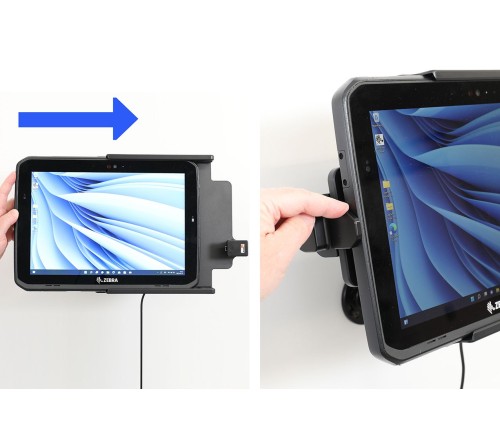 Brodit houder Zebra ET80/85 with spring-lock/ usbC 3.1