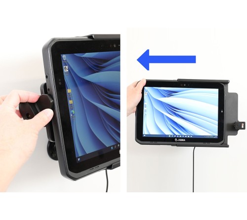 Brodit houder Zebra ET80/85 with spring-lock/ usbC 3.1