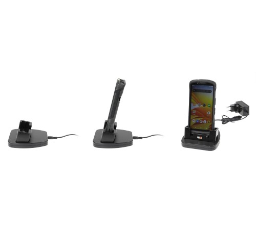 Brodit table stand for Zebra TC53/TC58 with rugged boot