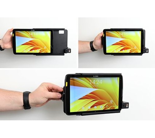 Brodit houder Zebra ET40/45 10" spring lock/ usbC 3.1/VESA