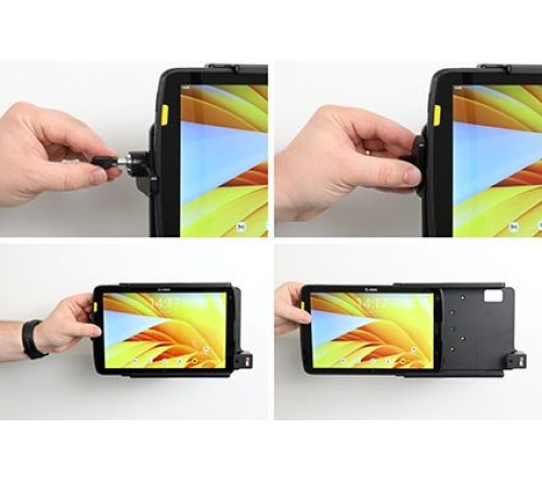 Brodit houder Zebra ET40/45 10" keylock/ usbC 3.1/VESA