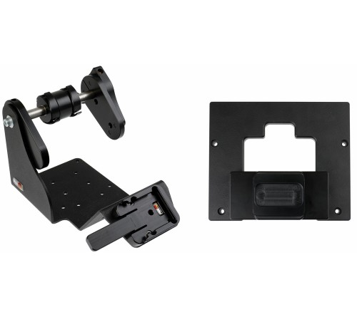 Brodit printer mount with label roll function Honeywell RP4F