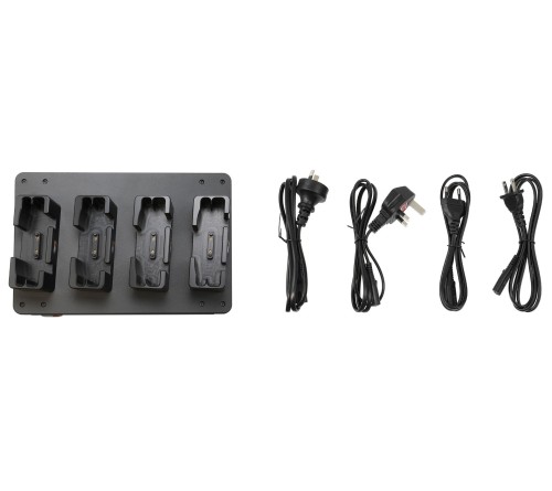 Brodit 4-way desktop charging dock - Zebra TC73/TC78