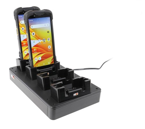 Brodit 4-way desktop charging dock - Zebra TC73/TC78