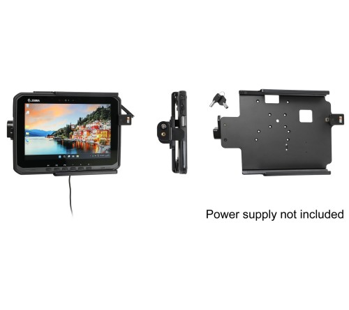 Brodit houder Zebra ET60W/65W keylock/ usbC 3.1-WINDOWS only