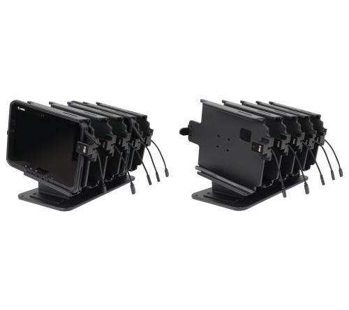 Brodit Zebra ET6X 5-way desktop charging dock