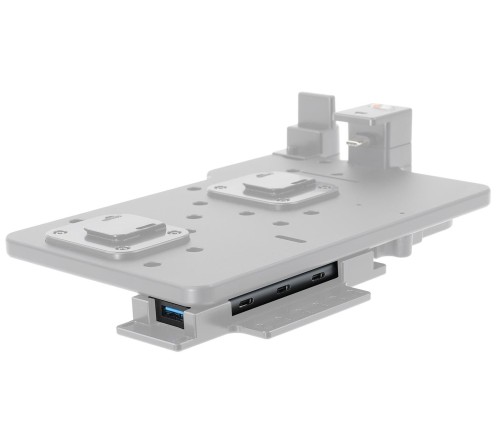 Brodit 3-Port Expansion Hub 2x usbA 1x usbC - 4K